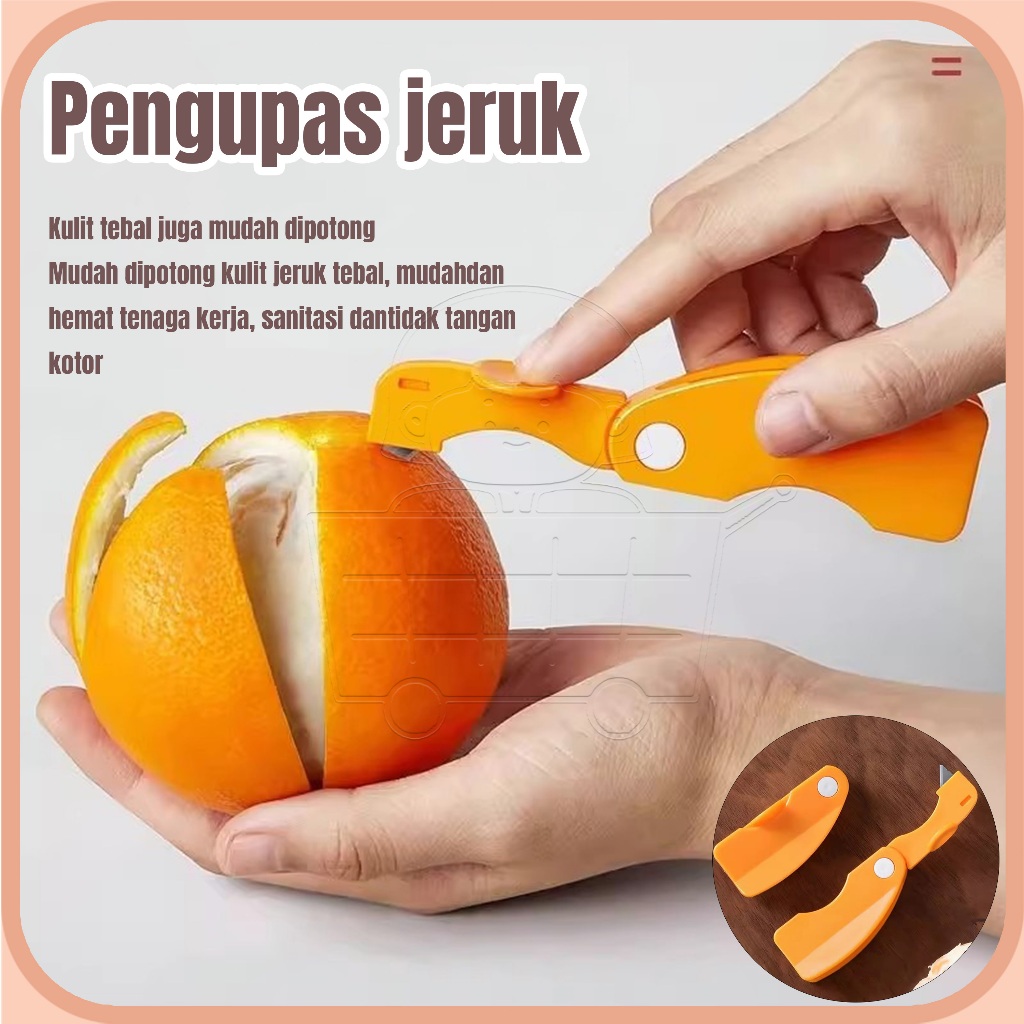 Pengupas jeruk rumah tangga jari terbuka jeruk buah naga artefak jeruk bali mengupas delima mengupas