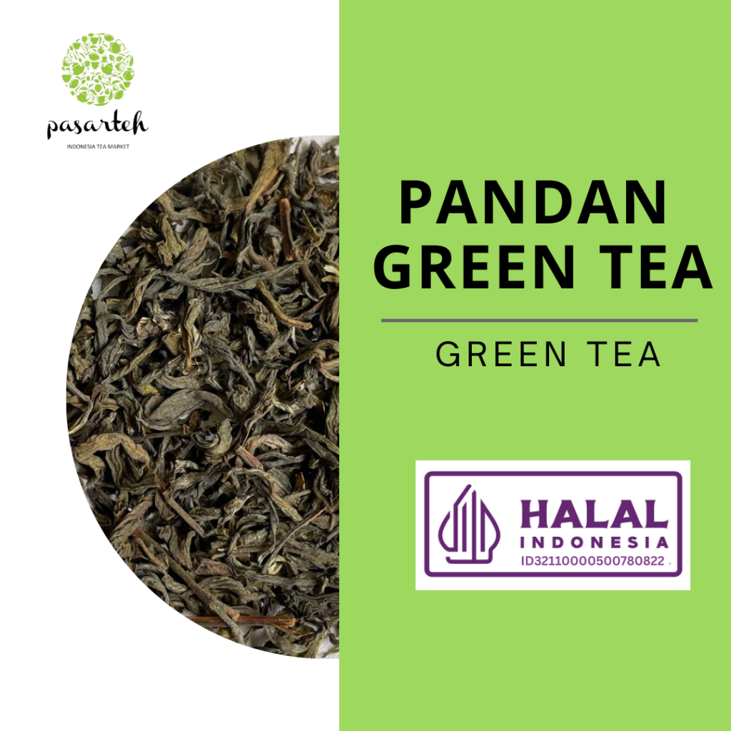 

[Pasarteh] Green Tea Scented with Pandan Leaf I Pandan Tea I Teh Hijau Pandan I Teh Pandan