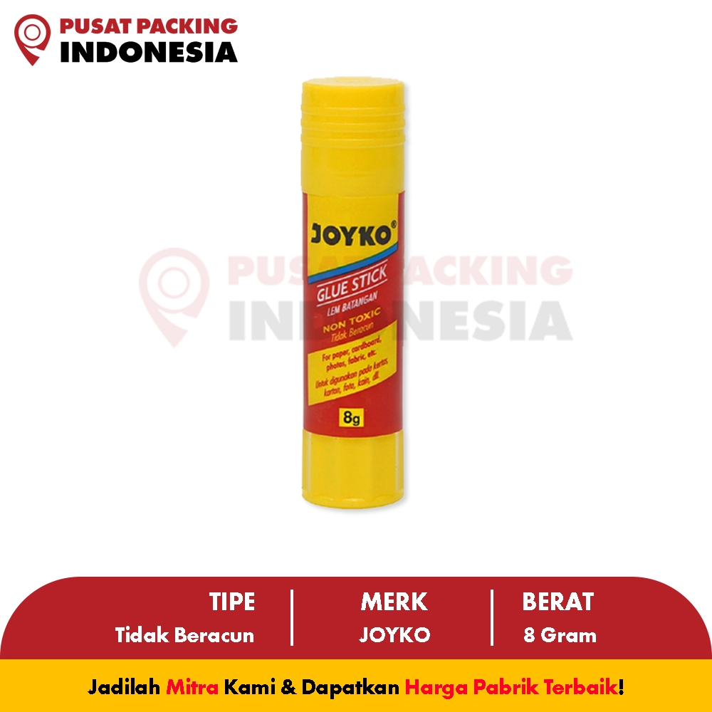 

JOYKO LEM STICK / LEM KERTAS / LEM BATANG PUSAT PACKING INDONESIA