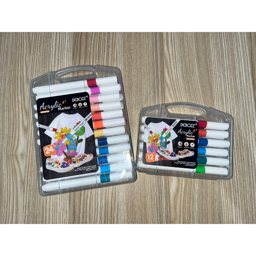 

DEBOZZ - SPIDOL AKRILIK / PERALATAN MENGGAMBAR / ACRYLIC MARKER DB-SA6XX WARNA