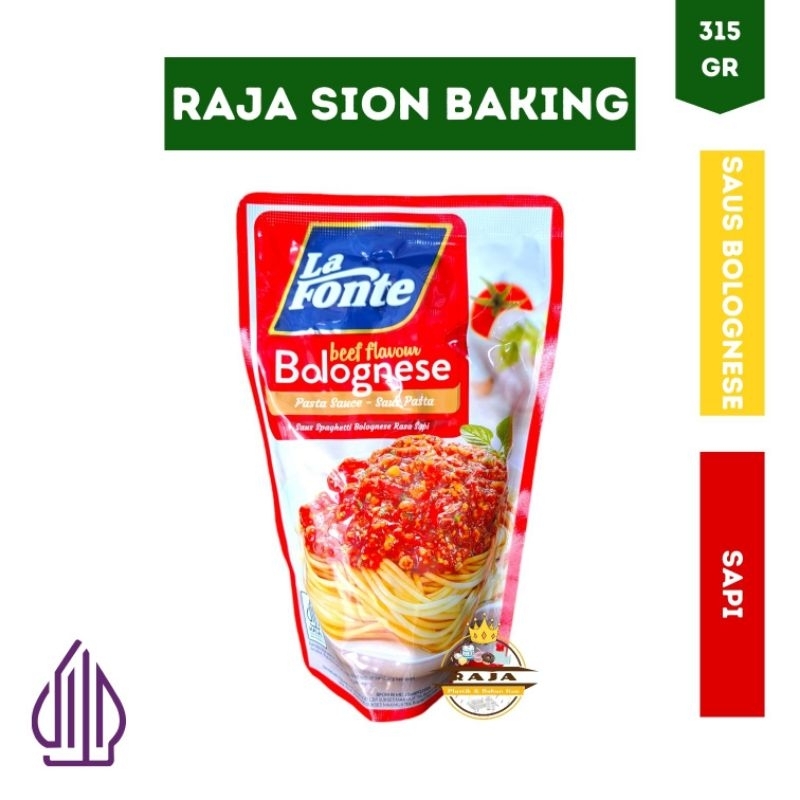 

La Fonte Saus Bolognese 315gr - Beef Flavor