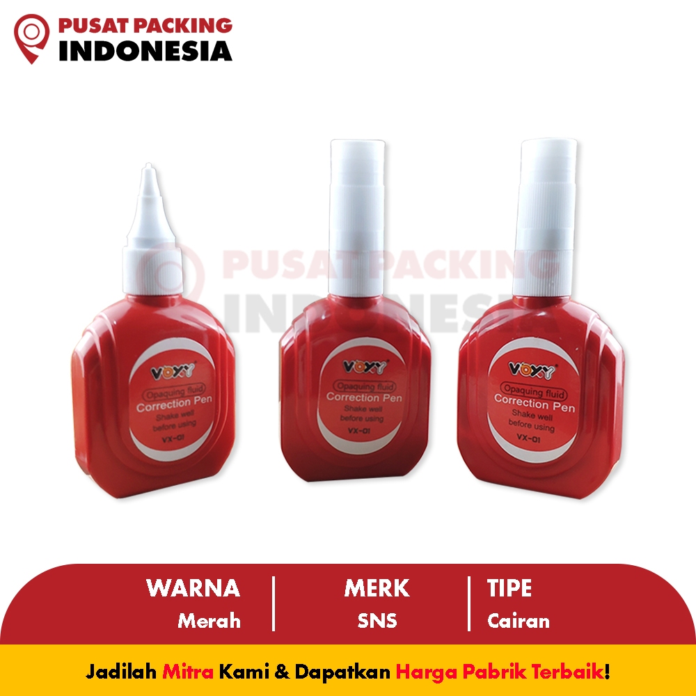 

TIPEX CORRECTION TAPE CAIR VOXY PUSAT PACKING INDONESIA