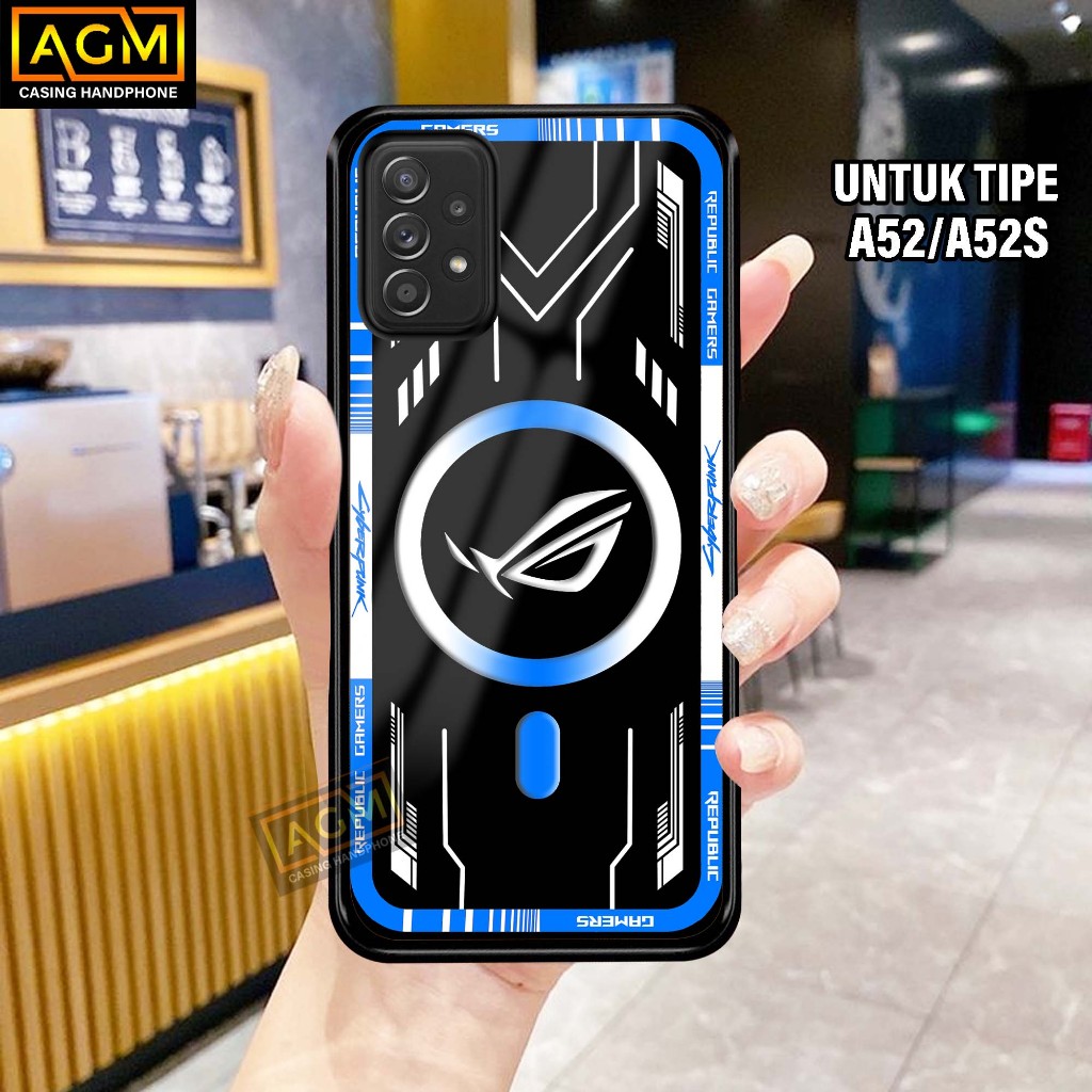 Case Samsung A52/ A52S 5G Terbaru Case kilau - New Case Glossy Softcase Samsung A52 [ROG] - AGM Case