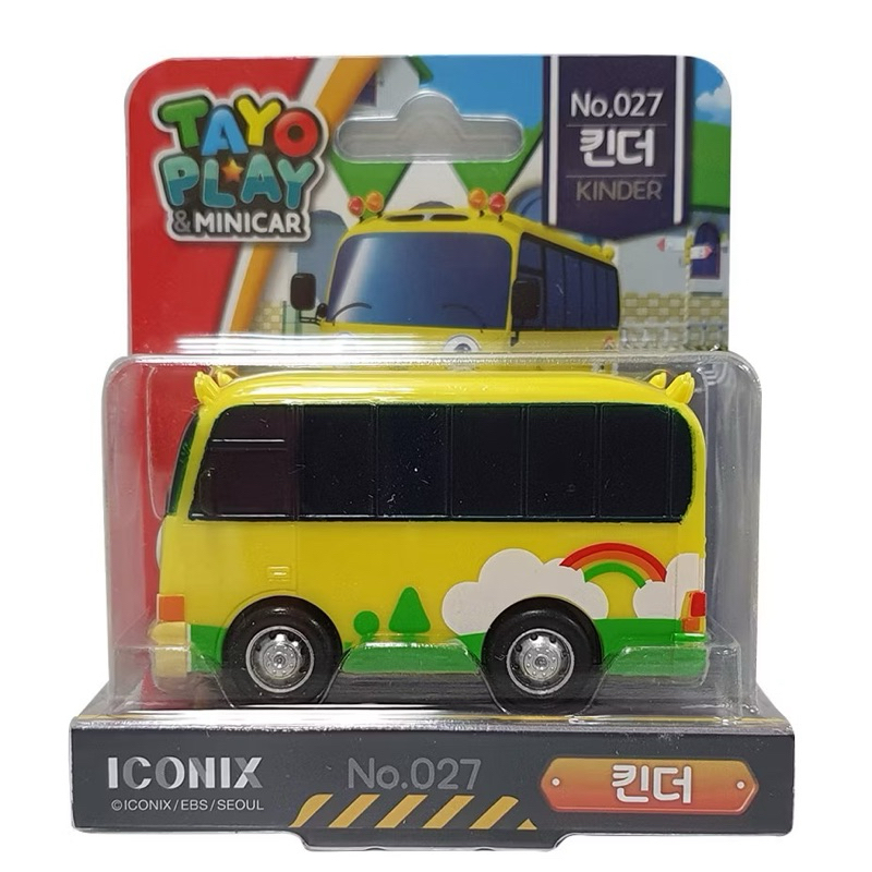 preloved mainan teman tayo kinder bis sekolah original iconix