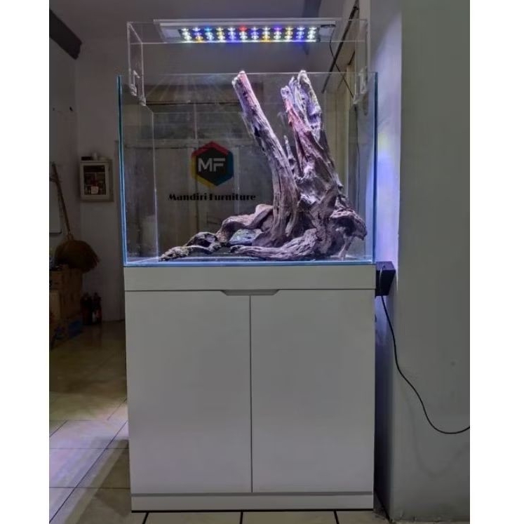 PROMO FREE PALET. Meja Aquarium Lemari Aquarium Minimalis Modern,