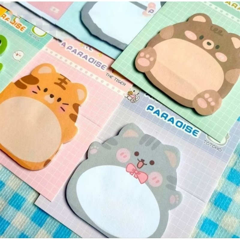 

STICKY NOTE ANIMAL LUCU KERTAS 20 LEMBAR