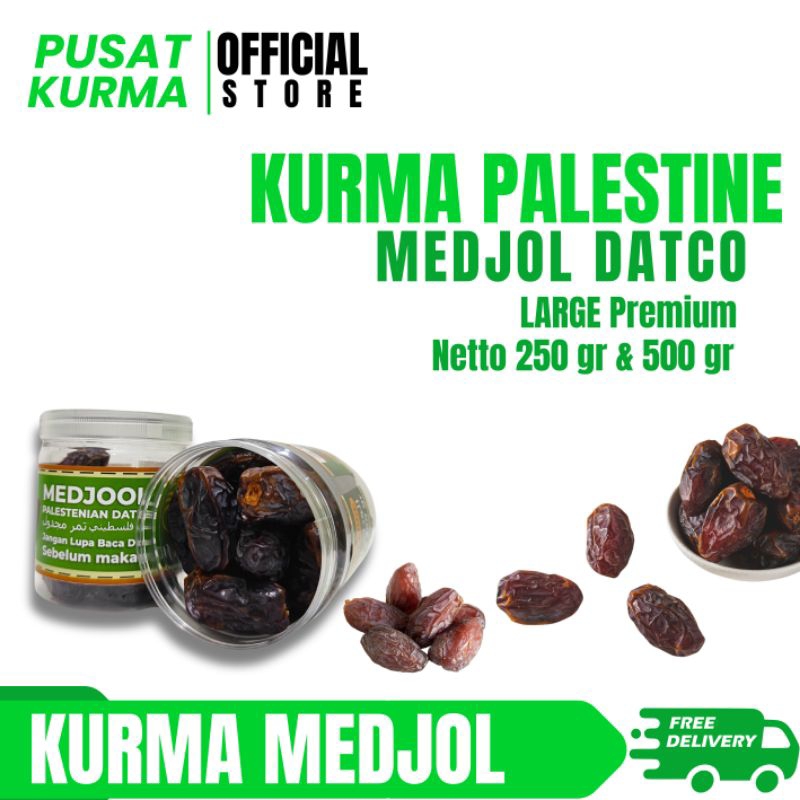 

KURMA MEDJOL DATCO PALESTINE LARGE PREMIUM 250 GR & 500 GR