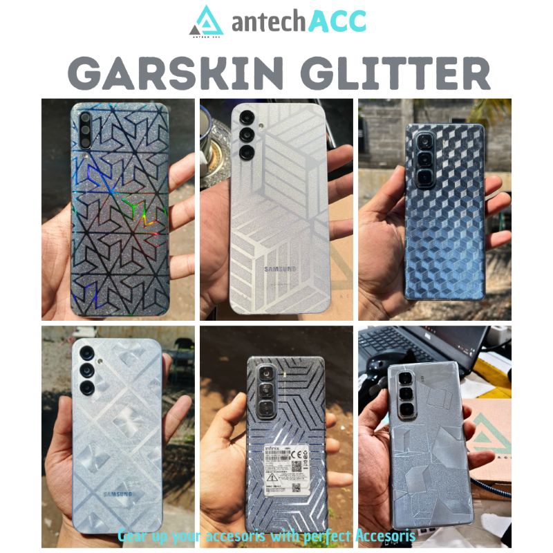 Garskin Glitter HP/Garskin Skin Protector/Garskin Anti Jamur/Back Protector/Back Skin
