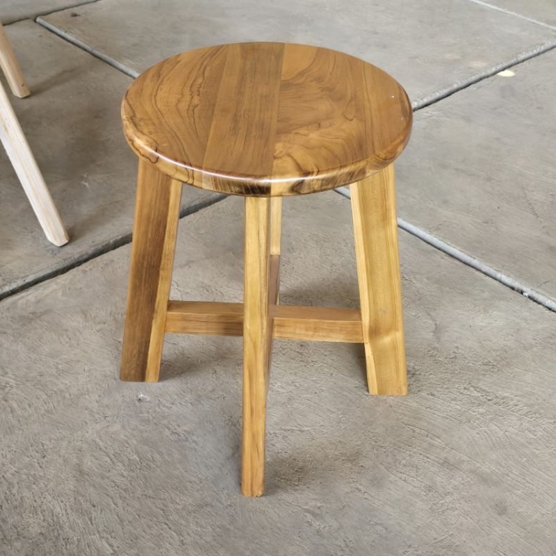 kursi kayu kursi bangku cafe minimalis kursi teras