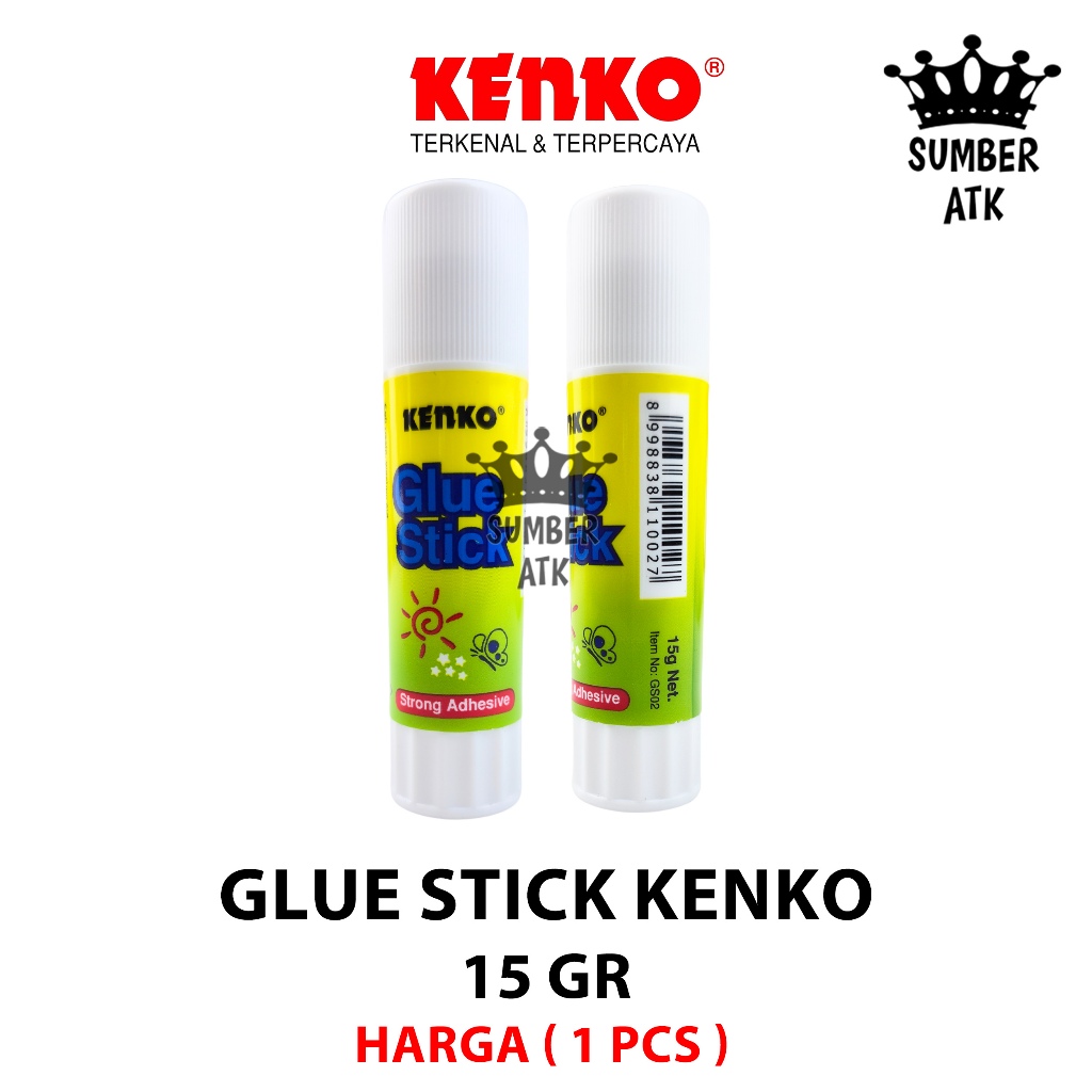 

LEM Kertas GLUE STICK KENKO 15 Gram ( Sedang ) GLUE STICK/LEM BATANG
