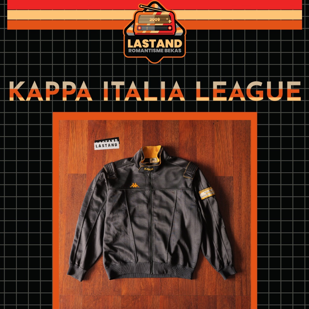 Jaket Kappa Italia League Juventus x AC Milan