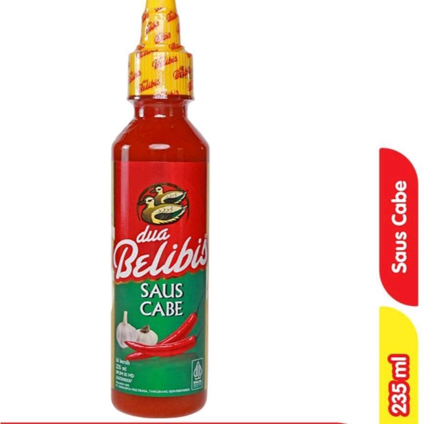 

Belibis saos cabe 235 ml tutup botol anti ribet
