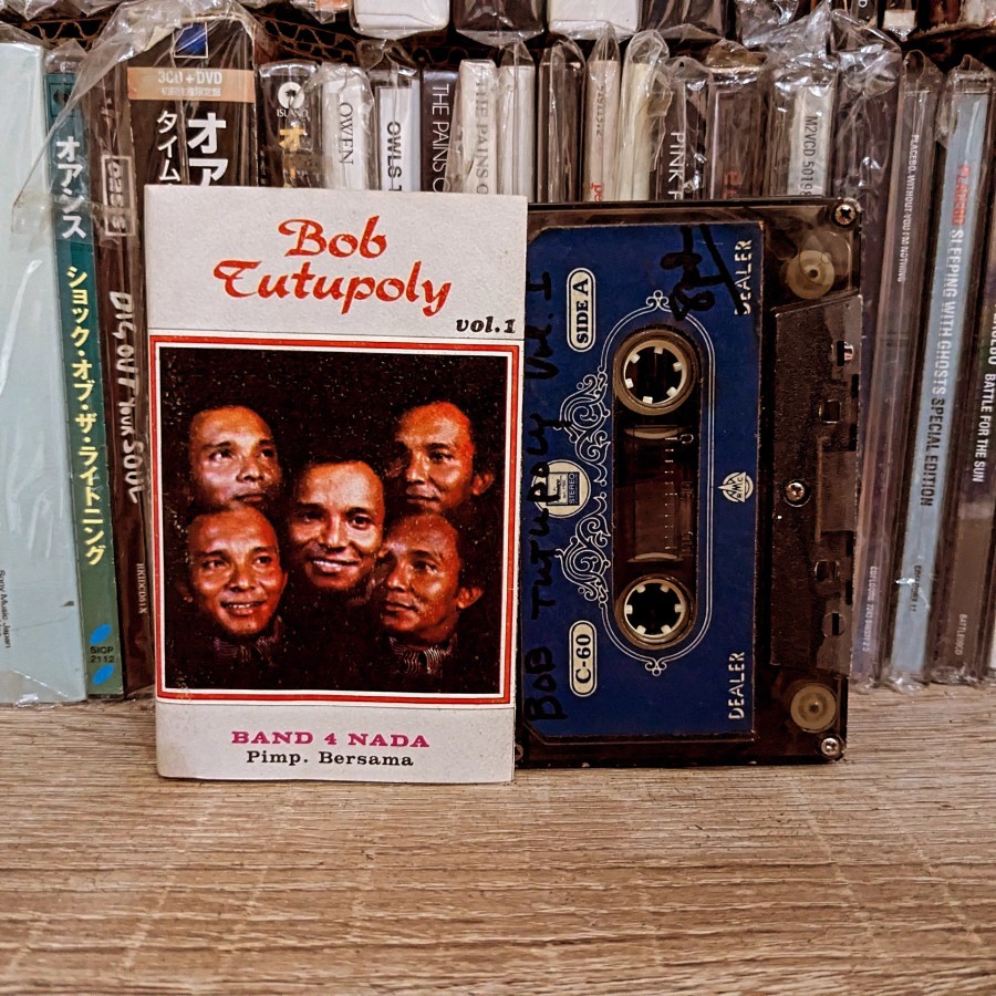 KASET PITA TAPE ORI Band 4 Nada Bob Tutupoly - Vol 1
