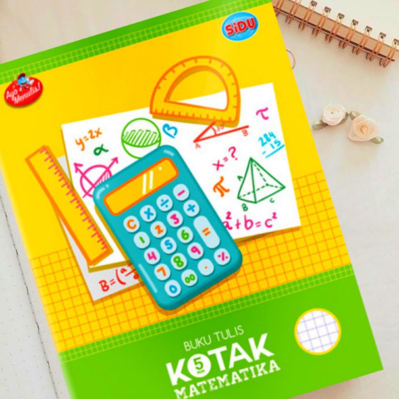 

Buku Tulis Kotak Sedang 5mm (0.5 cm) 38 Lembar Isi 1 Pcs/Buku – Original SIDU