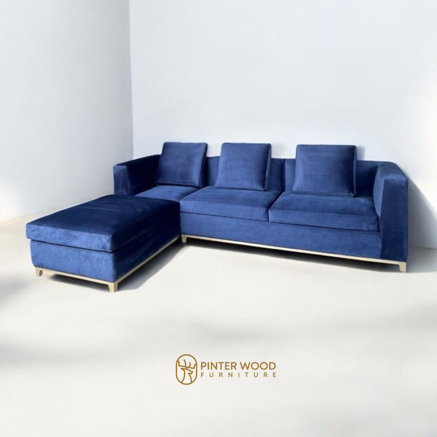 SOFA RUANG TENGAH MINIMALIS BUSA TEBAL | SOFA L RUANG TV | SOFA TAMU