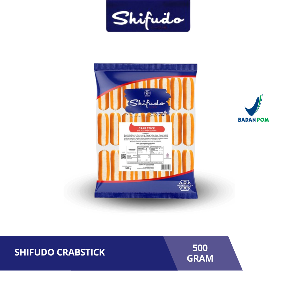 

Shifudo - Crab Stick 500 Gram - 1 Pcs