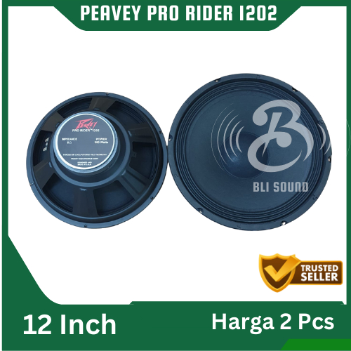 SPEAKER KOMPONEN PEAVEY PRO RIDER 1202 HARGA 2 UNIT PEAVEY 12 INCH FULL RANGE 300 WATT
