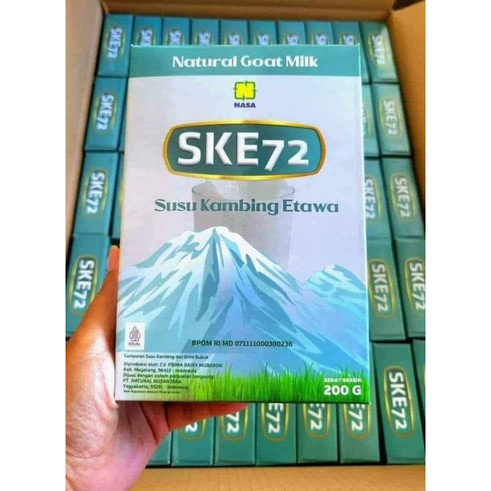 

NASA SKE72 Susu Kambing Etawa Natural Goat Milk / Nasa Etawa Susu Kambing