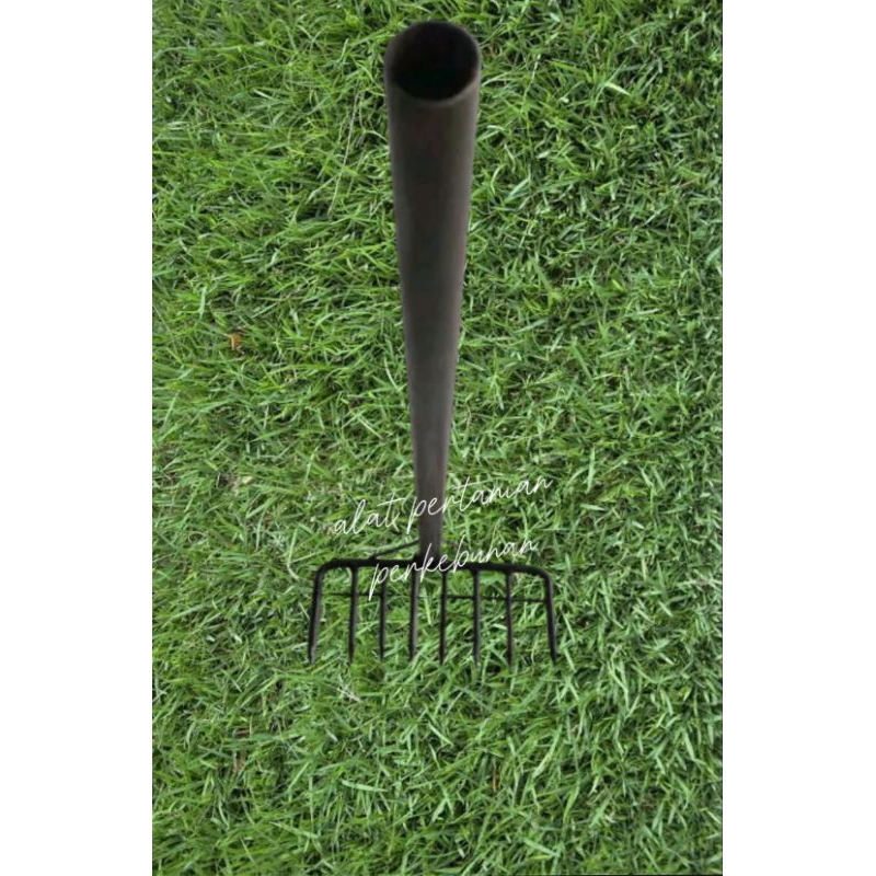 garukan sampah garpu, garukan serokan taman kebun got sampah tebal