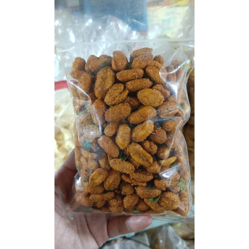 

Kacang Thailand bumbu pedas manis kemas 500g