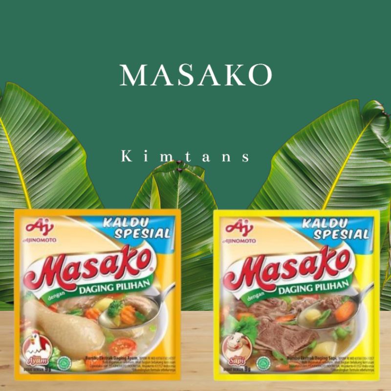 

❤️ MASAKO SAPI dan AYAM ❤️ 1 renteng isi 10