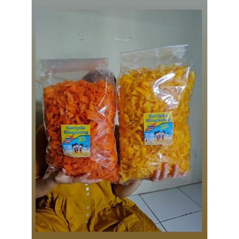 

KERIPIK SINGKONG 3UNYIL 1KG