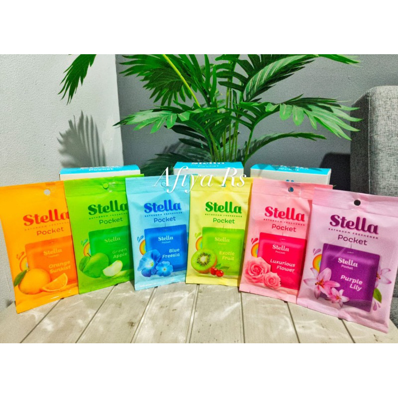 Stella Pewangi Pocket Bathroom / Pengharum Kamar Mandi / Pengharum Ruangan Gantung