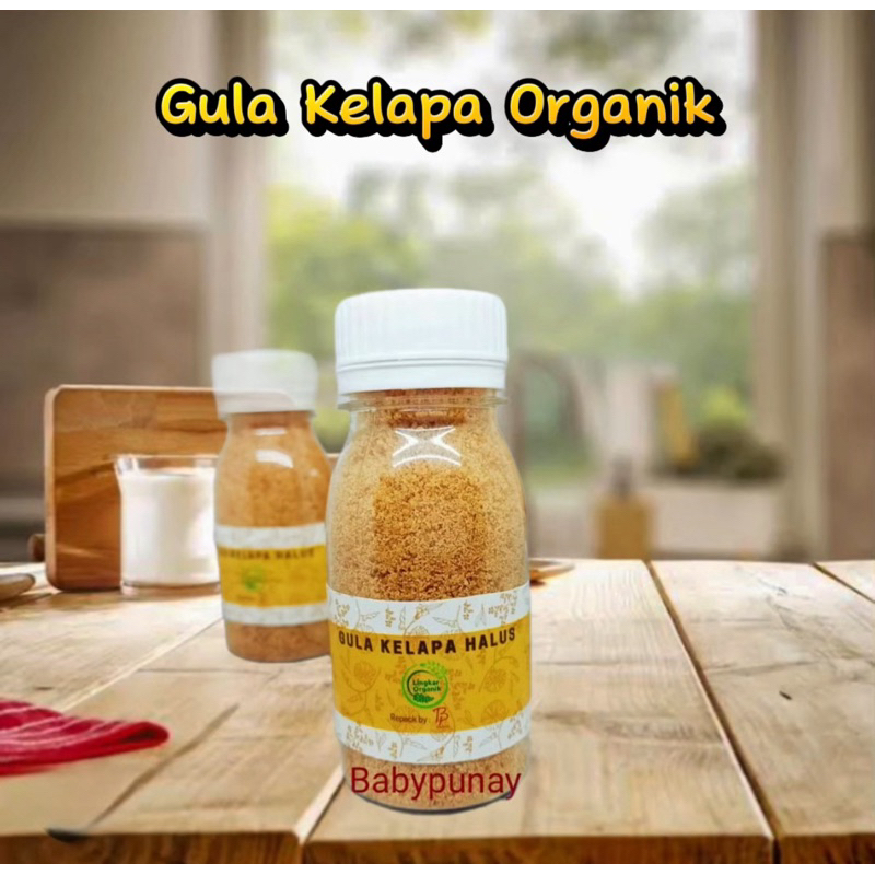 

Lingkar Organik - Repack Gula Kelapa Halus Organik Bebas Gluten Non GMO 50gr | MPASI Bayi Organik | Makanan Bayi | Gula MPASI | Gula Organik