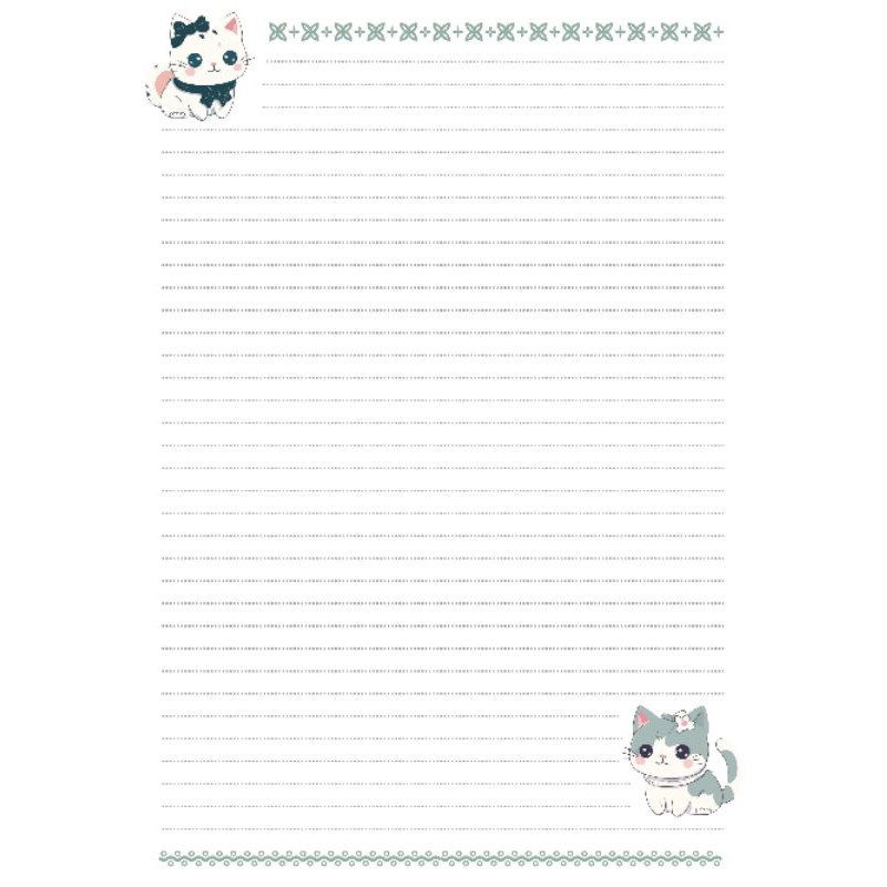 

Loose Leaf/Isi kertas binder ANIMAL CUTE KAWAI PART 1