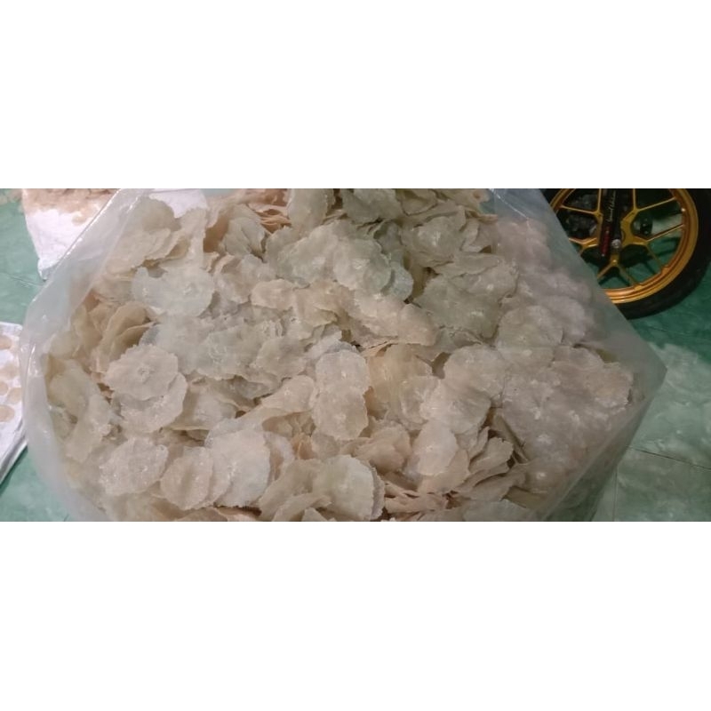 

emping garut mentah super 100gram non kolesterol free glueten