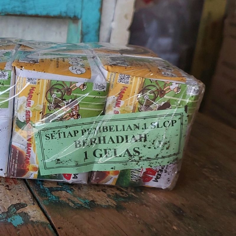 

Teh Wangi Cap Sepeda Balap 1 slop isi 10 pcs, Netto 35 gr per pcs