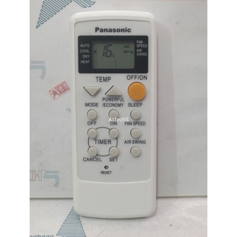 NEW REMOT REMOTE AC PANASONIC NATIONAL ORIGINAL ASLI KW A75C2458 A75C2287 A75C1009 A75C2347