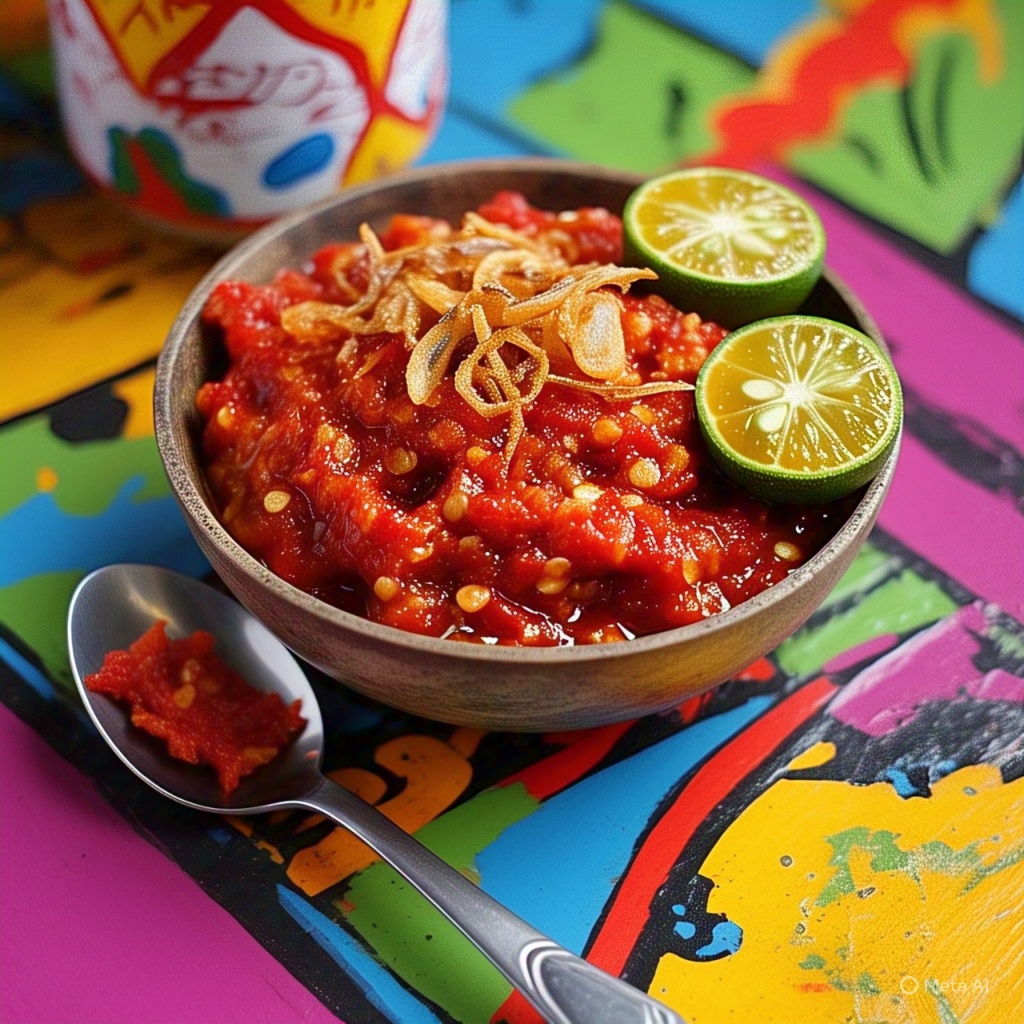 

Sambal Caan Sambal Bawang Sambal Geprek Pedas Nikmat 150 gr
