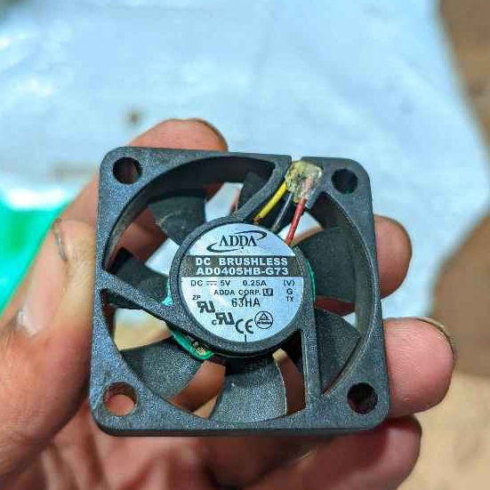 FAN KIPAS 4CM DC 5V 0.25A TEBAL 1CM