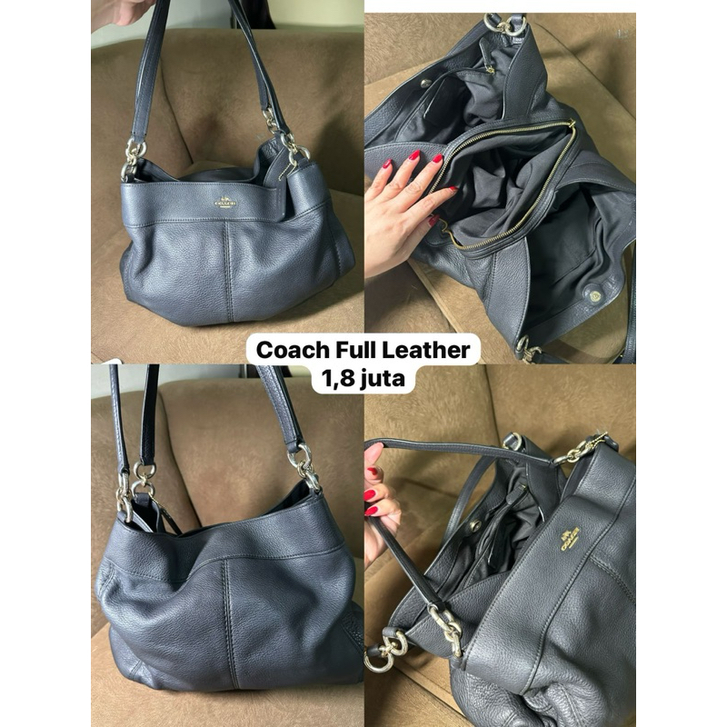 Tas Coach Ori kulit tas wanita totebag