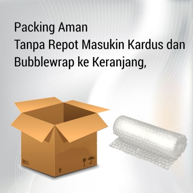 

tambah kekeranjang anda agar lebih aman Peking xra box kardus + buble wrap