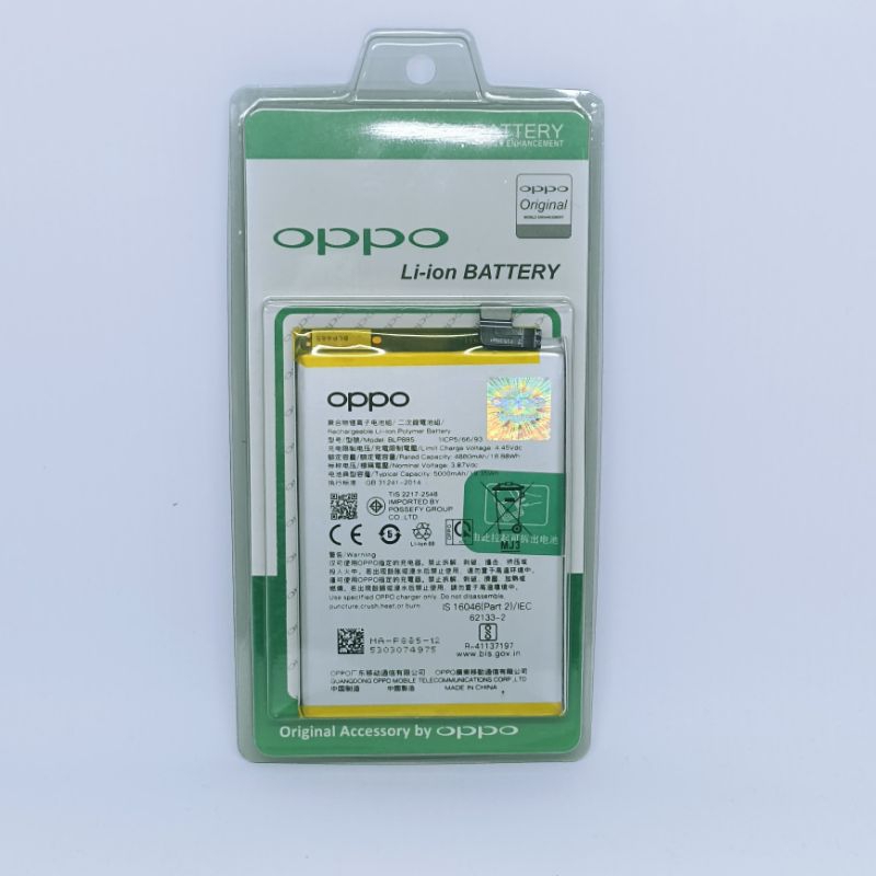 BATERAI BATRE OPPO A96 CPH2333 BLP885 ORIGINAL
