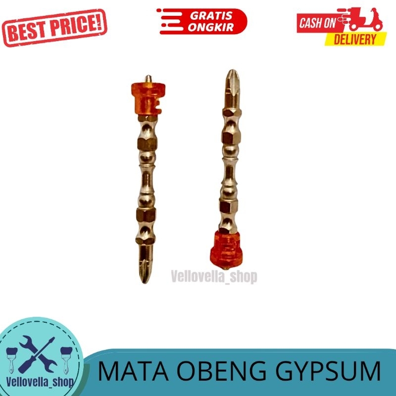 1 pc Mata obeng skrup sekrup angin mata bor obeng Gypsum magnet