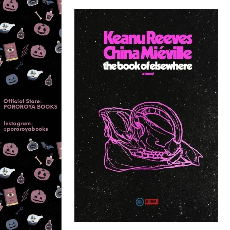 Novel THE BOOK OF ELSEWHERE Keanu Reeves China Mieville ORIGINAL Book English Paperback Import Novel