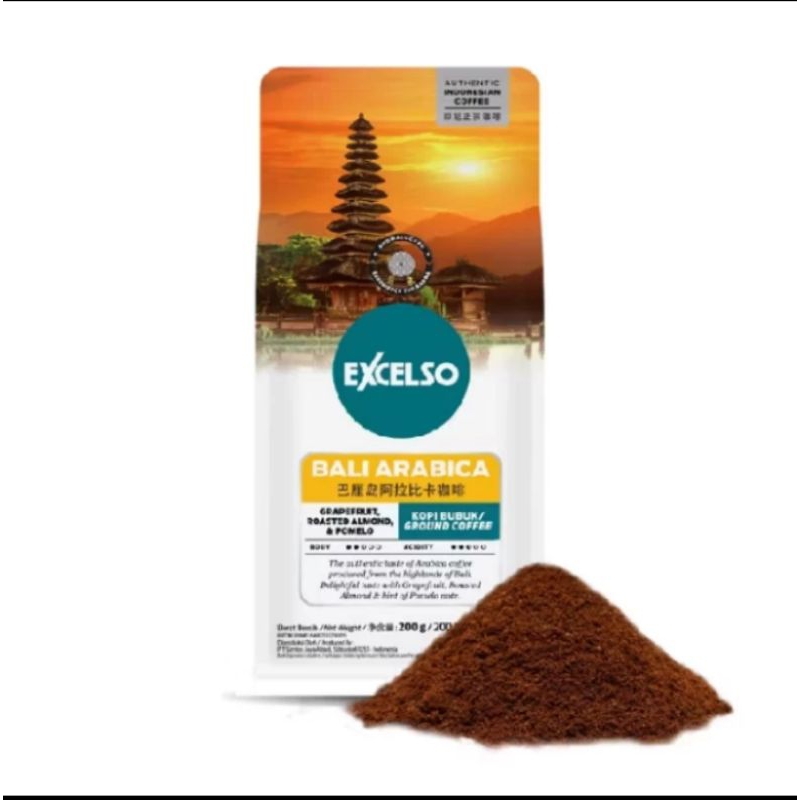 

EXCELSO KOPI BUBUK BALI ARABIKA 200GR