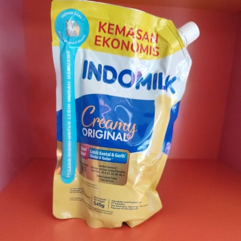

Indomilk Poch 545gram kemasan ekonomis