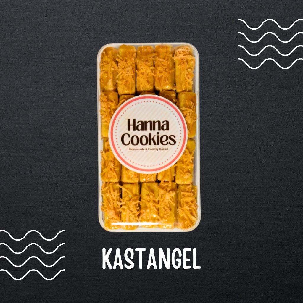 

Homemade Kue Kering Keju Kastangel Premium 250gr dan 500gr by Hanna Cookies