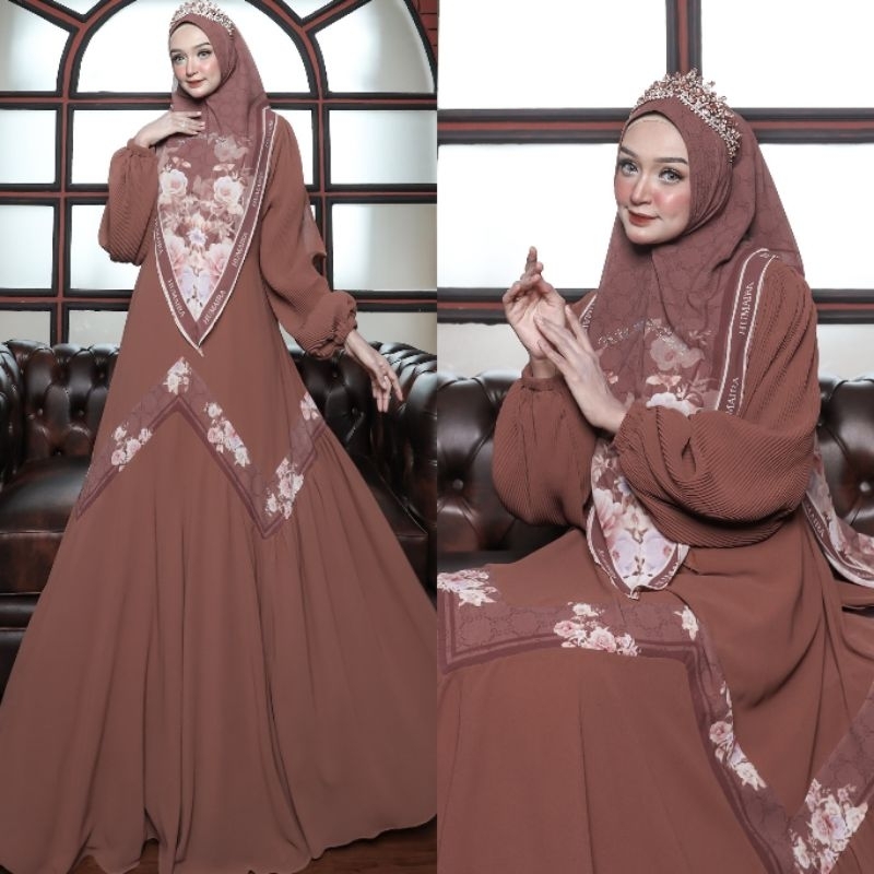 ZAINA SERIES BY HUMAIRA SYARI GAMIS CERUTY PREMIUM TERBARU