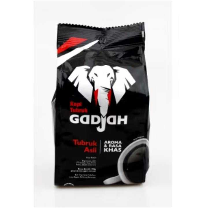 

Kopi Bubuk Tubruk Gadjah Asli Aroma Dan Rasa Khas Berat 138gr