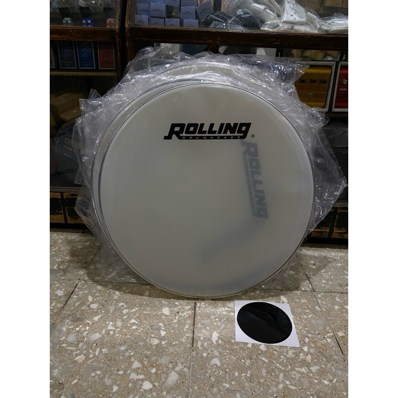 Head Bass Drum26”(Inchi) Rolling, Mika Bass Drum 26inchi, Membran Bass DrumBand, Marchingband Origin