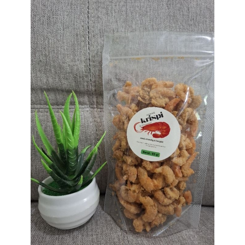 

Udang krispi/camilan anak /camilan orang dewasa/camilan tinggi protein