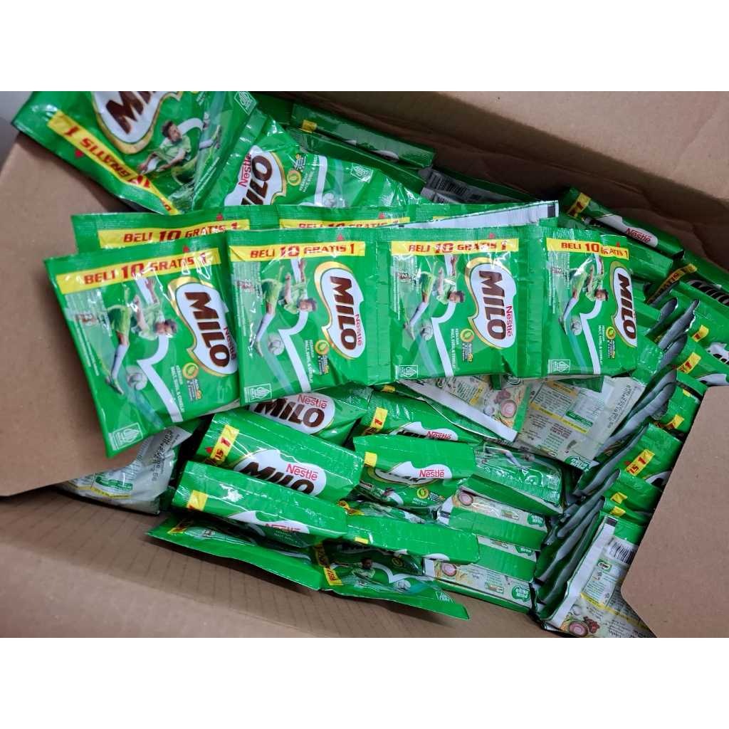 

Susu Bubuk Milo Renteng isi 11 Pcs 22gr | PROMO Susu Activ-go