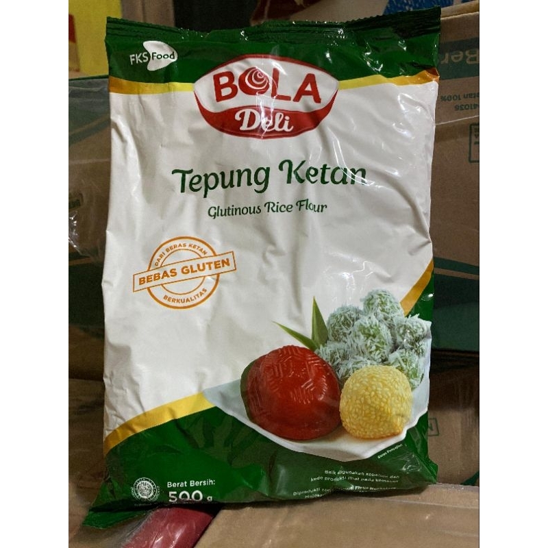 

Tepung Ketan BOLA DELI 500 Gr