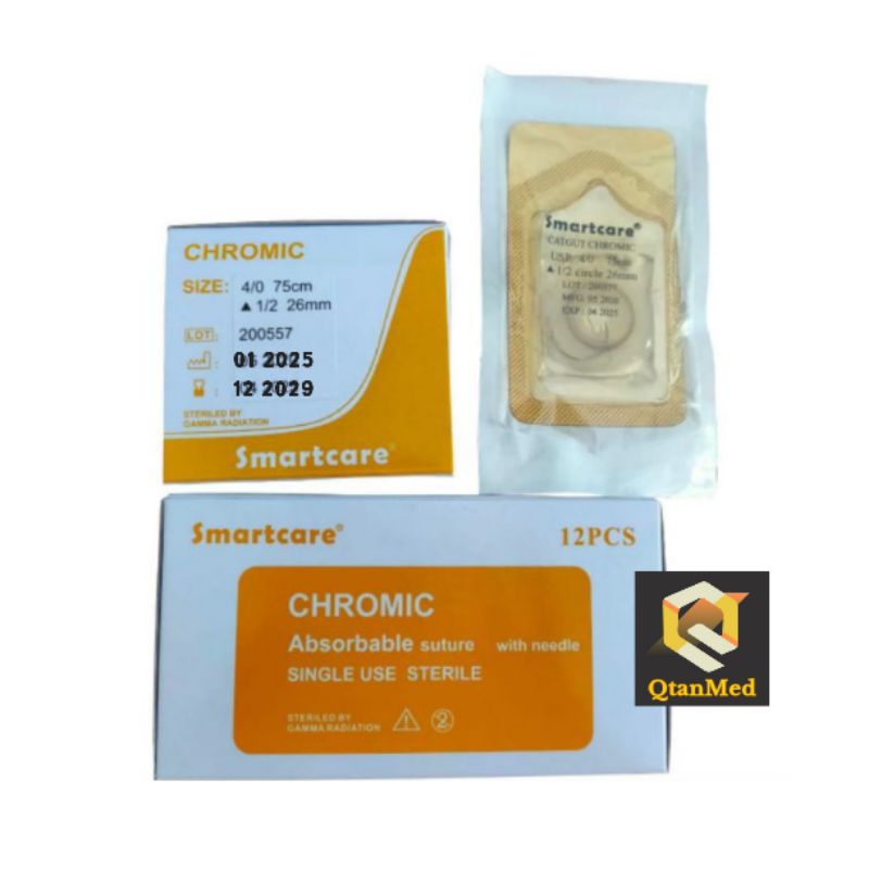 Smartcare Catgut Chromic 4.0 / Catgut Chromic 4.0 Smartcare