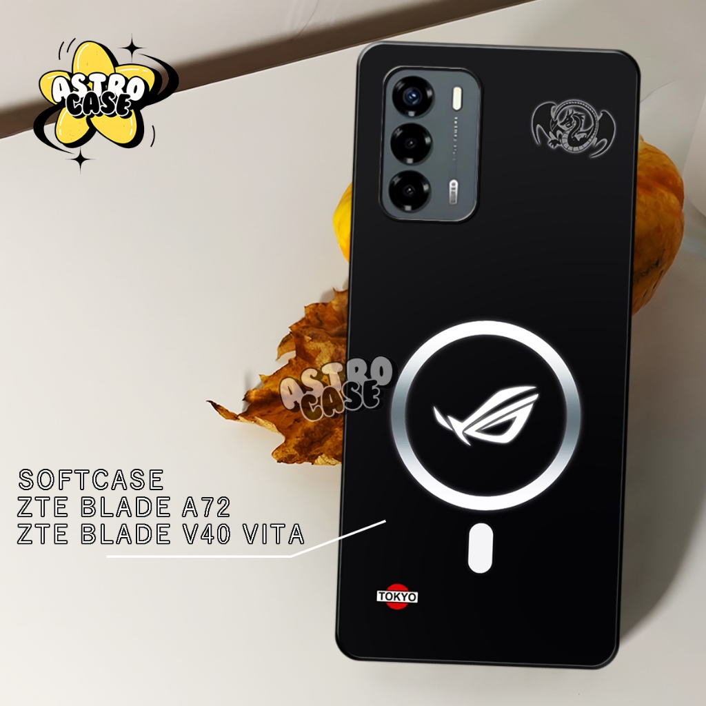 Case V40 Vita - Cassing ZTE Blade V40 Vita / ZTE Blade A72 New Motif Gaming - Softcase Motif Keren Z